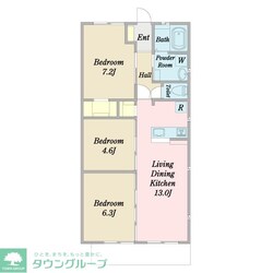 KOTIHaRu C棟の物件間取画像